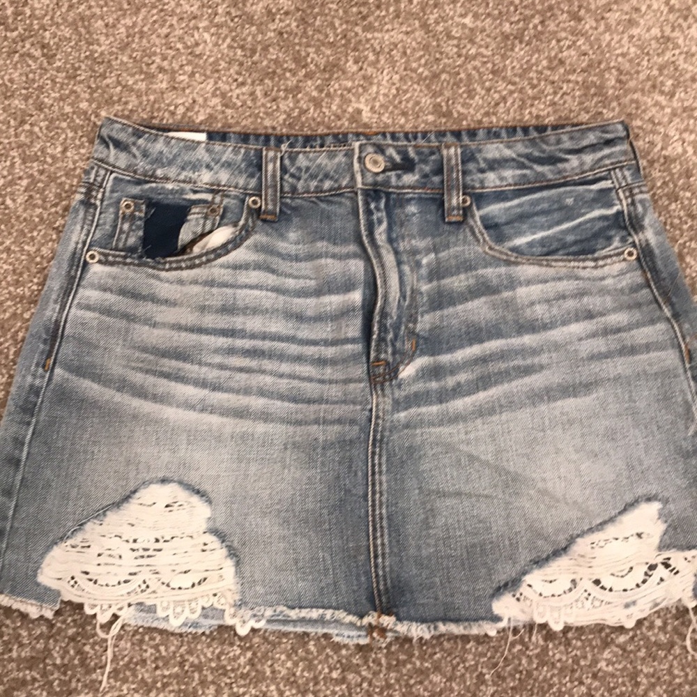 American Eagle Jean Skirt